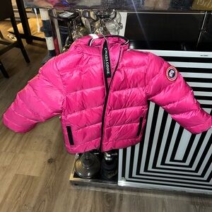 Canada Goose Vibrant Pink Puffer Jacket